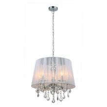 Cornerlia lampa wisząca biała 5x40W E14
